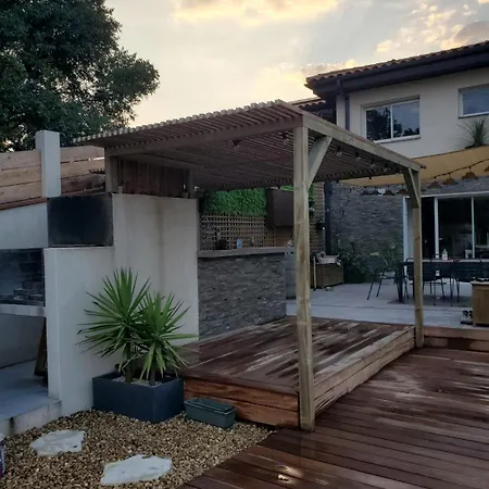 빌라 Maison Familiale Avec Piscine